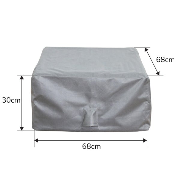 PegasoMarine Schutzhülle 68x68x30 cm für Gartentisch Wetterfeste Abdeckung für Gartenmöbel
