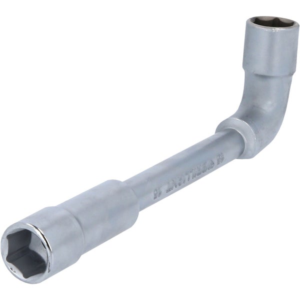 Brilliant Winkelsteckschlüssel 16 mm in L-Form aus Stahl.
