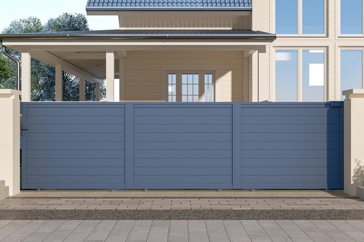Schiebetor 6m EIGER H.160 Aluminium