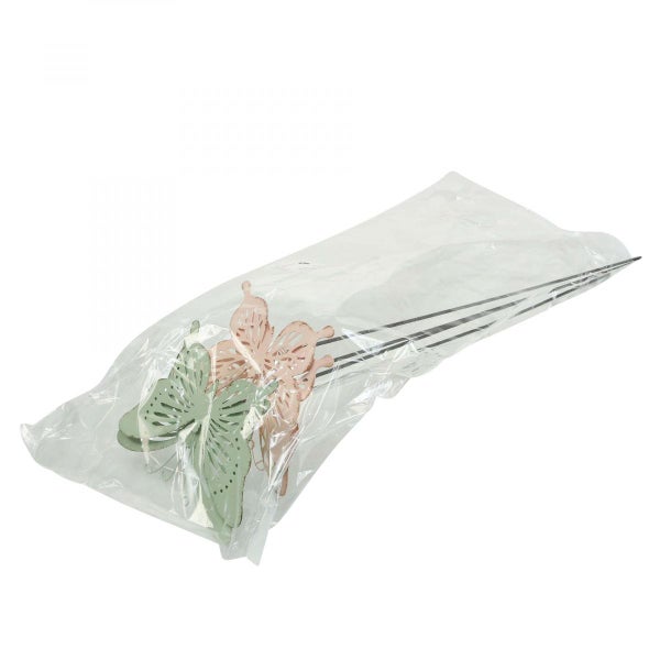 Schmetterlings-Gartenstecker im Polybeutel