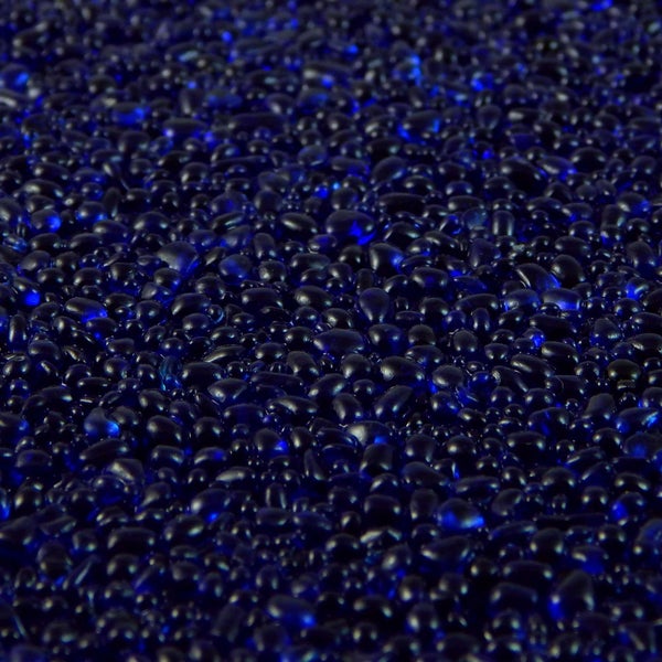 Terralith Glassteinteppich Vetro Zaffiro Blu für 1 qm -außen-