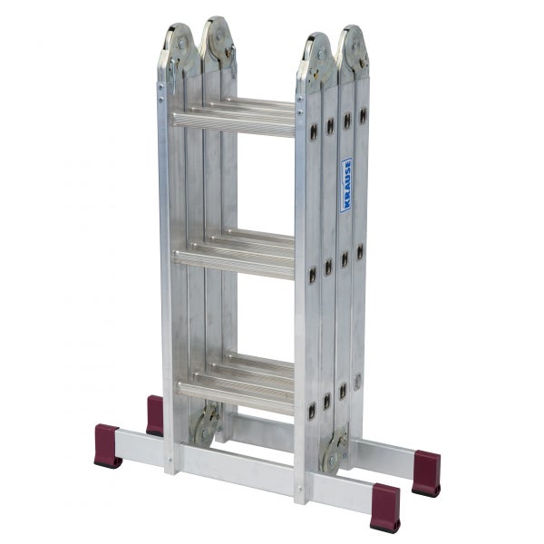 Mehrzweckleiter aus Aluminium mit Krause Logo