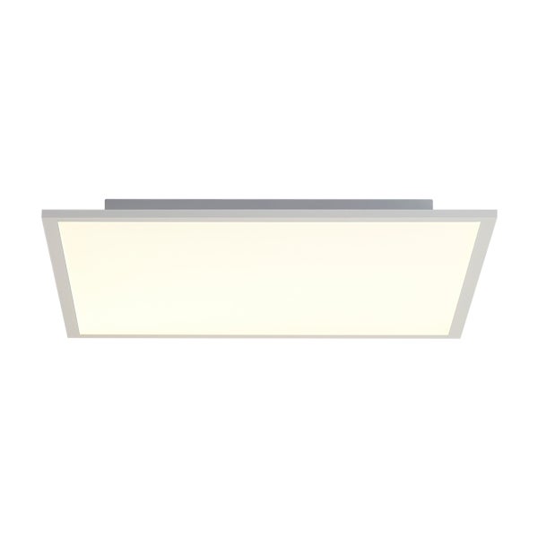 Rechteckiges LED-Panel, flache Deckenleuchte.