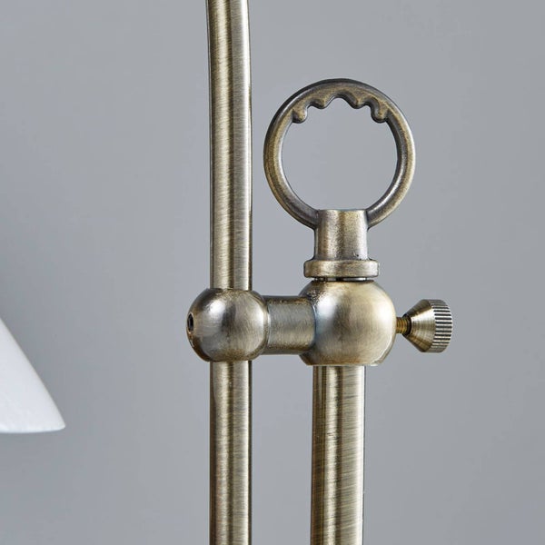 Lindby Tischlampe Otis (Retro, Vintage Antik) aus Metall (1 flammig E14) - Tischleuchte Schreibtischlampe Nachttischlampe Flurleuchte