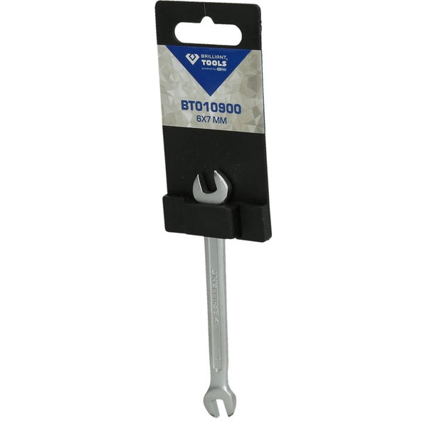 BRILLIANT TOOLS Doppel-Maulschlüssel 6 x 7 mm - BT010900