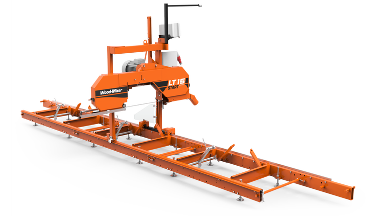 Wood-Mizer LT15START - Sägewerk mit 5,4m Schnittlänge - 7,5 kW Elektromotor