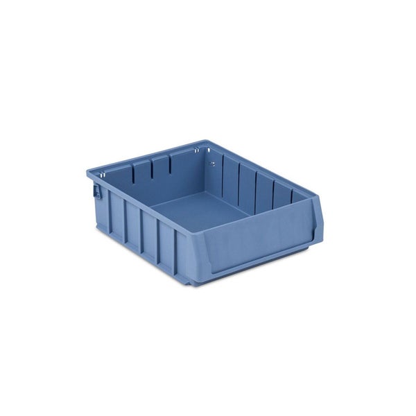 PROREGAL SuperSparSet 24 x Regalkasten 300 BN Mit Etikett und Schutzhaube HxBxT 9 x 23,4 x 30 cm 4,4 Liter Sichtlagerkasten Sortimentskasten