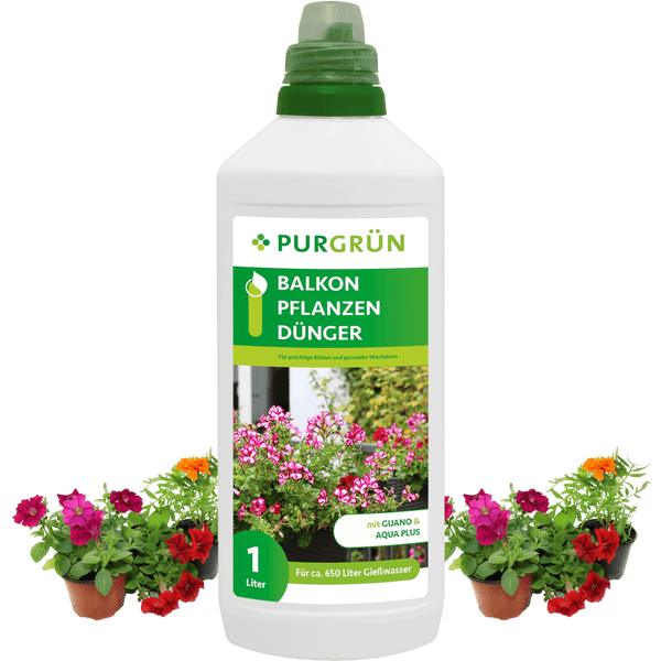 Purgrün Balkonpflanzen-Dünger 1 Liter
