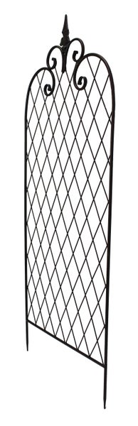 FRANK FLECHTWAREN | Rankgitter Raute, METALL, 45 x 115 cm