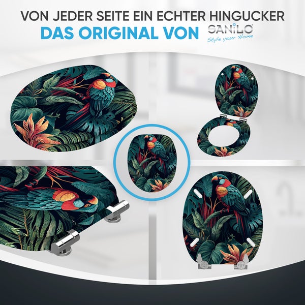 WC-Sitz mit Absenkautomatik Exotic