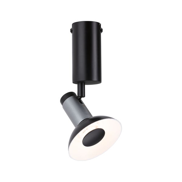 Neordic Wand-/Deckenleuchte Runa GU10 230V max. 20W dimmbar Schwarz, Anthrazit