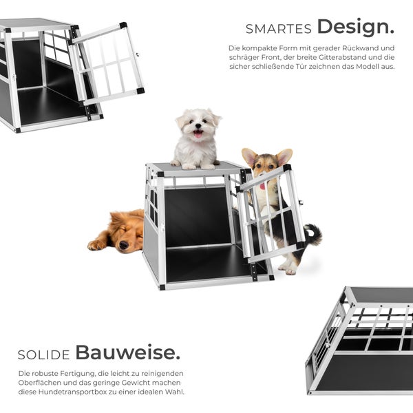 Hundetransportbox mit Hunden