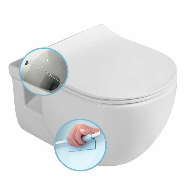 Taharet Dusch Wc mit Soft Close Wc  612