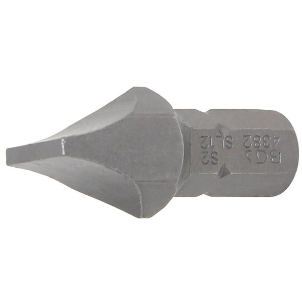 BGS Bit Antrieb Außensechskant 8 mm (5/16) Schlitz 12 mm - 4382