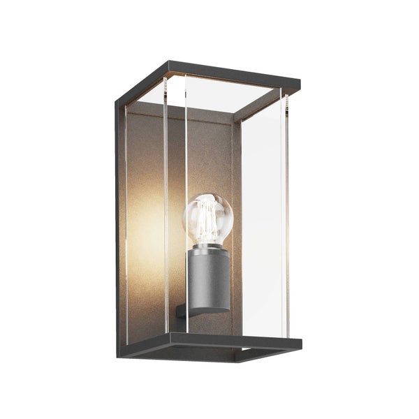 Lucande Wandlampe aussen, Aussenwandleuchte spritzwassergeschützt IP54 1x E27 max. 15W ohne Leuchtmittel Außenleuchte Wandleuchte außen
