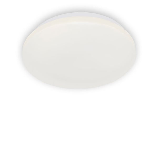 LED Badlampe Deckenleuchte 4000KIP44 10 W Weiß Ø 22cm Kunststoff Briloner