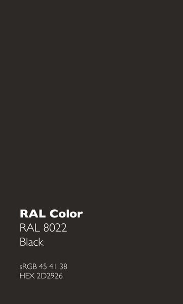 Schwarze Küchenarmatur mit hohem Auslauf