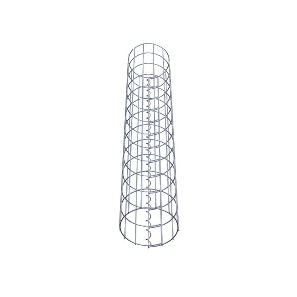 Gabionensäule Durchmesser 22 cm, MW 5 x 10 cm rund - Höhe: 1,20 m