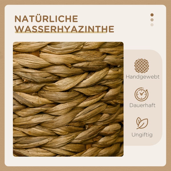 PawHut Kratztonne, 32cm x 32cm x 47 cm, Stahl, Hellbraun