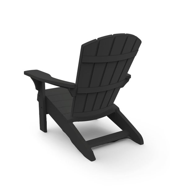 Keter Adirondack Troy wetterfester Gartensessel in Anthrazit