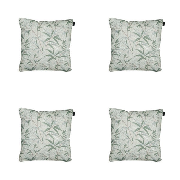 Dekokissen Palma natur - ca. 50x50 cm - 4er-Set