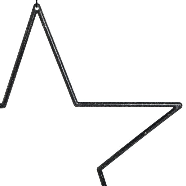 Sternförmige Weihnachtsbaumspitze zum Aufhängen