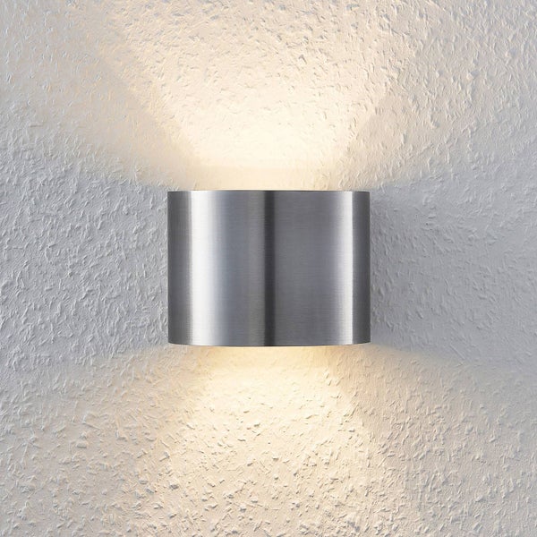 Arcchio Wandleuchte, Wandlampe Innen Zuzana (Modern) in Alu aus Aluminium (1 flammig G9) - Wandstrahler Wandbeleuchtung Schlafzimmer / Wohnzimmer Wohnzimmerleuchte
