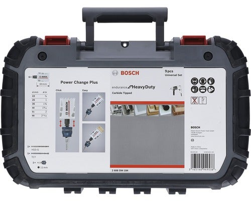 Lochsägen-Set 8-tlg. Universal mit Endurance for Heavy Duty Carbide-LS