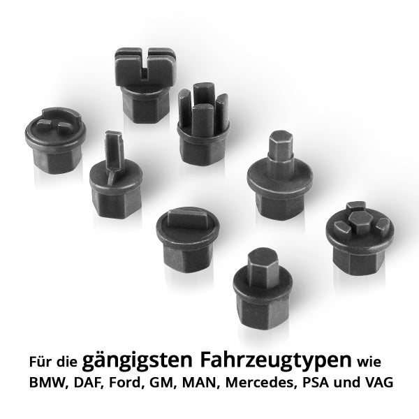 Set Ölwanne Werkzeugadapter für verschiedene Fahrzeugtypen