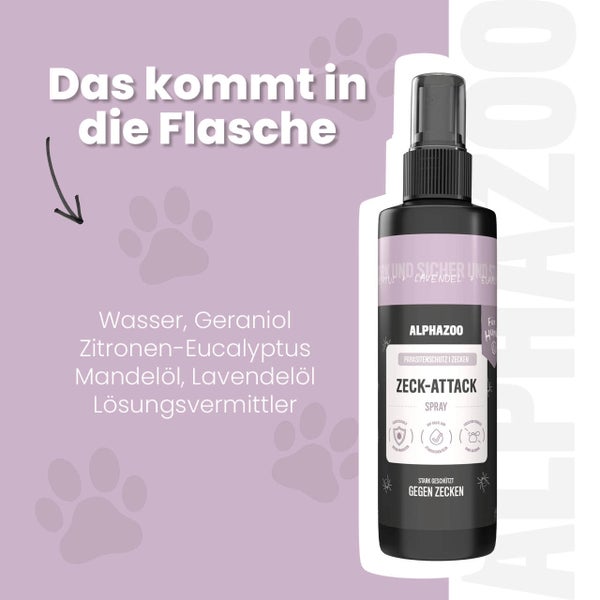 alphazoo ZeckAttack Zeckenspray 250ml