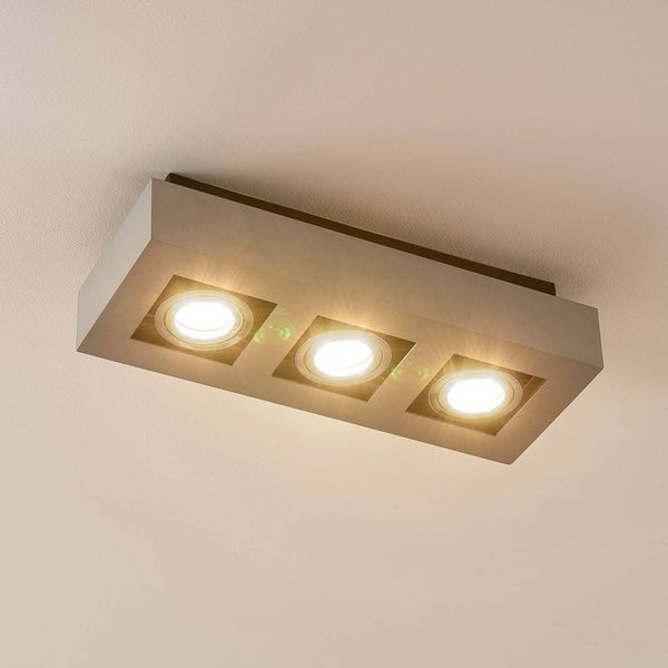 Deckeneinbaustrahler mit drei Lichtquellen