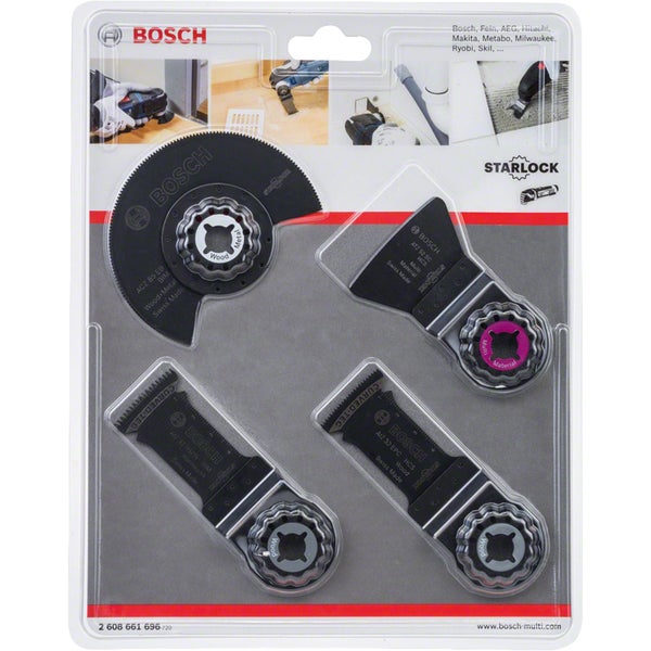 Bosch 4tlg. Boden- und Einbau-Set Starlock - 2608661696