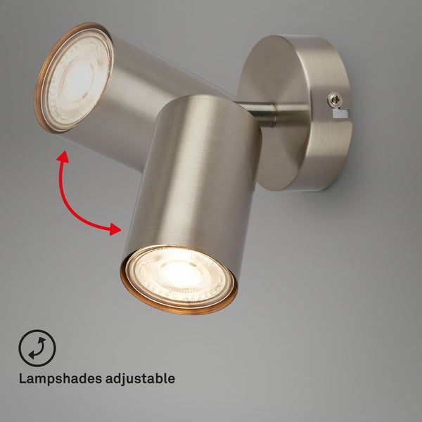Wandleuchte innen Wandlampe Innen Spotleuchte Leselampe Flur schwenkbar GU10