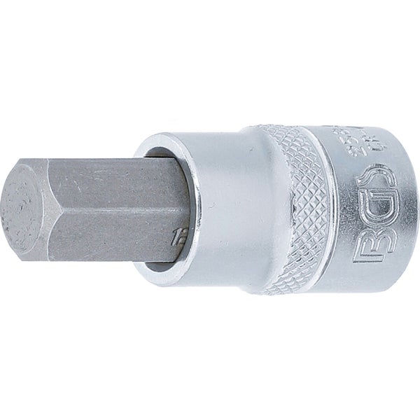 BGS Bit-Einsatz Antrieb Innenvierkant 10 mm (3/8) Innensechskant 12 mm - 2584