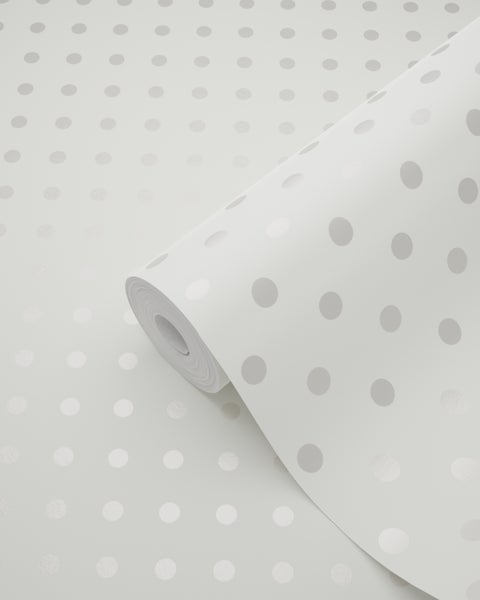 Tapetenrolle mit Punktmuster
