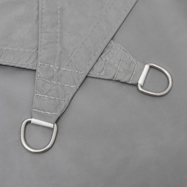 AMANKA 98% UV Schutz: 5x5x5 Sonnensegel Dreieckig Wasserdicht - Terrassendach Sonnenschutz Dreieck - Sonnensegel Garten Sonnenschutz für Trampolin Sonnensegel Pergola D Ring Dreieckig Sonnensegel Pool