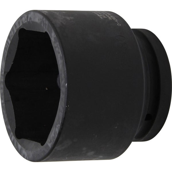 BGS Kraft-Steckschlüssel-Einsatz Sechskant Antrieb Innenvierkant 25 mm (1) SW 80 mm - 5880