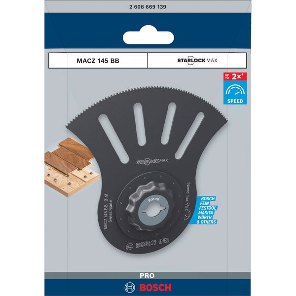 Bosch PRO MACZ 145 BB Blatt für Multifunktionswerkzeuge 100 x 50 mm - 2608669139