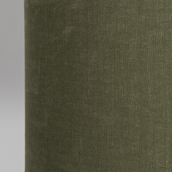 Nahaufnahme eines Lampenschirms aus Stoff