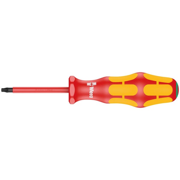 Wera 167 i VDE-isolierter Torx-Schraubendreher TX 20x80 - 006174