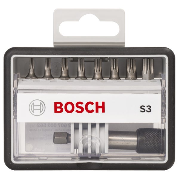 Bosch Schrauberbit-Set Robust Line S Extra Hard 8+1tlg. 25 mm T - 2607002562