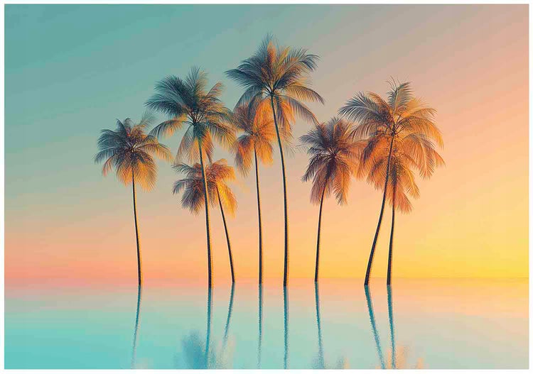 Fototapete Palmen Meer Hawaii Wohnzimmer Vlies Tapete 400x280 cm