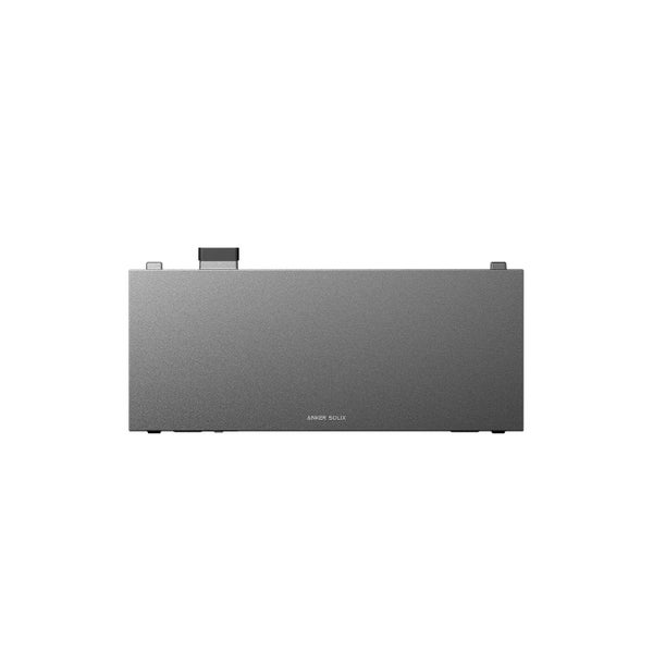 Anker Solix Batteriespeicher für Balkonkraftwerke, rechteckiges Gehäuse mit strukturierter Oberfläche.