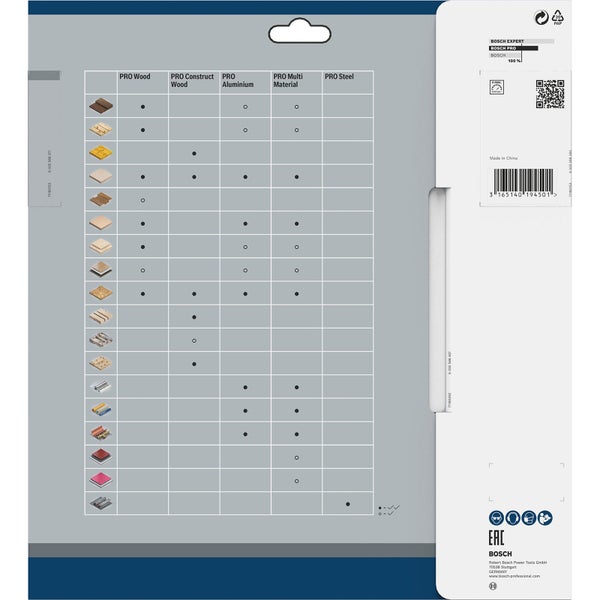 Bosch PRO Wood Kreissägeblatt 250 x 3,2 x 30 mm - 2608640660