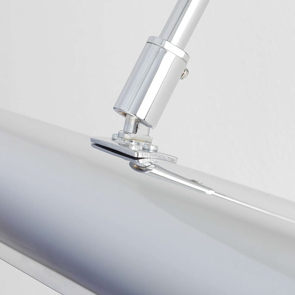 Detailansicht einer Lampe mit Befestigungselementen