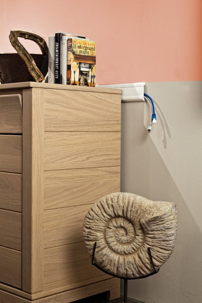 HOMESTAR Wandleiste CW 13, (16 x 80 mm), Länge 2 m