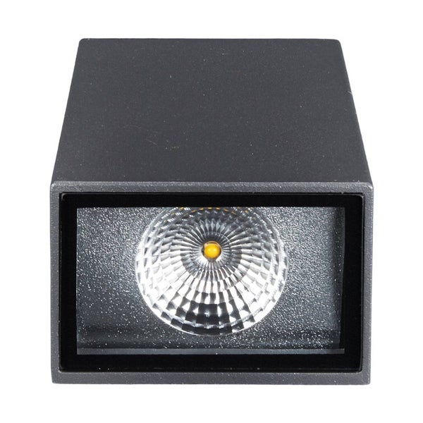 Lucande LED Wandleuchte außen Jale (spritzwassergeschützt (Modern) in Schwarz aus Aluminium (2 flammig, ) - Außenwandleuchten Wandlampe Led Außenlampe Outdoor für Außenwand/Hauswand