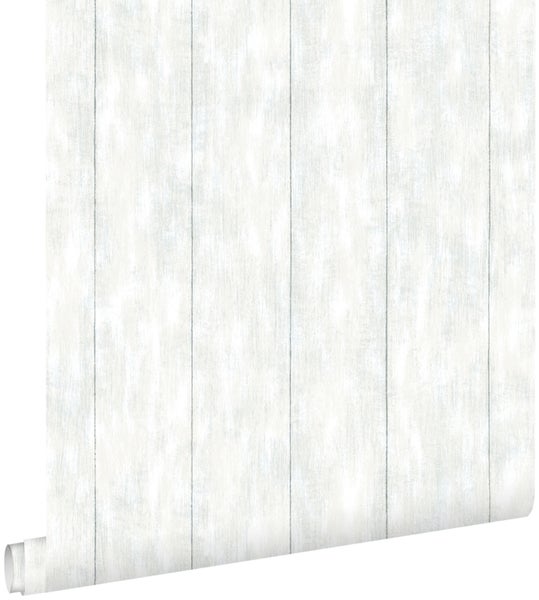 ESTAhome Tapete Holz-Optik Hellblau - 53 cm x 10.05 m - 128007