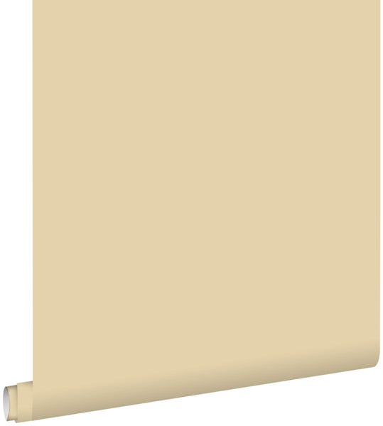 ESTAhome Tapete Uni Beige - 53 cm x 10,05 m - 137011