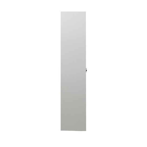 PROREGAL Flügeltürenschrank ELEPHANT HxBxT 185 x 90 x 40 cm 4 Fachböden Lichtgrau